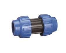 Муфта прямая компрессионная ПНД Tairi 40х40  901040
