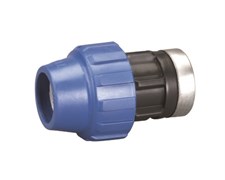 Муфта комбинированная Tairi компрессионная ПНД 25х3/4"ВР 903025