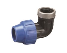 Отвод компрессионный Tairi ПНД комбинированный  25х1/2"ВР 908024